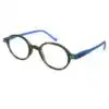 Campbell-Blue-Side-1 Reading Glasses - Unisex - Campbell - Tortoiseshell / Blue