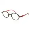 Campbell-Red-Side-1 Reading Glasses - Unisex - Campbell - Tortoiseshell / Red