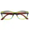 Carnival-Brown-Front-1 Reading Glasses - Unisex - Carnival - Brown / Multi