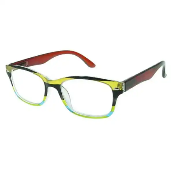 Carnival-Brown-Side-1 Reading Glasses - Unisex - Carnival - Brown / Multi