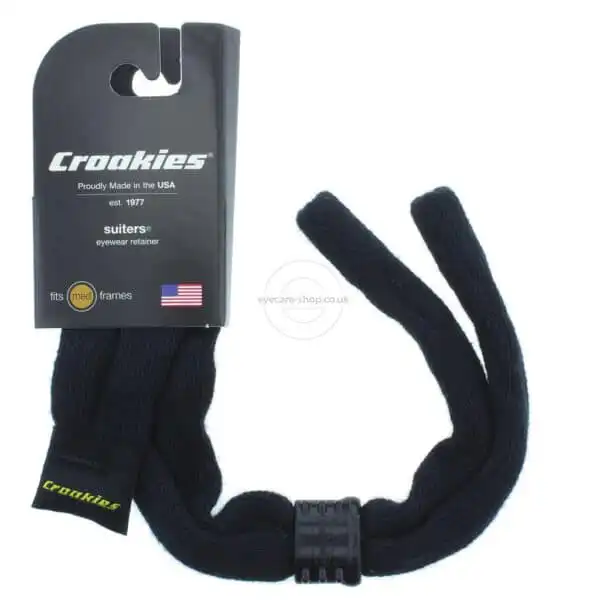 Croakies_EyewearHolder_CottonNavyMedWaterMark-1 Croakies Suiters Cotton Glasses Holders - Eyecare-Shop - 6