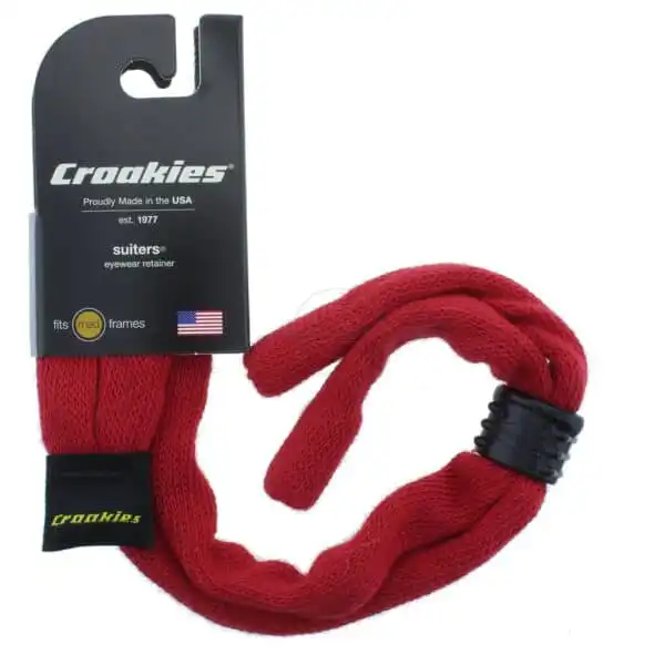Croakies_EyewearHolder_CottonRedMedWaterMark-1 Croakies Suiters Cotton Glasses Holders - Eyecare-Shop - 4