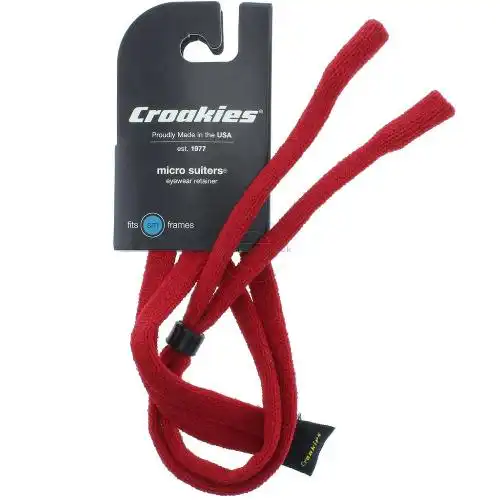 Croakies Micro Suiter Fabric Glasses Cord - Eyecare-Shop - 5