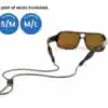 Croakies_Terra_System_Adjustable_Combo_SM___ML_End-1 Croakies Terra System Adjustable Combo - Black S/M and M/L End