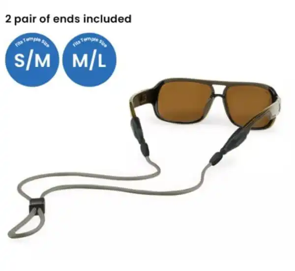 Croakies_Terra_System_Adjustable_Combo_SM___ML_End-1 Croakies Terra System Adjustable Combo - Black S/M and M/L End