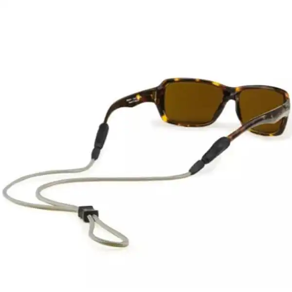 Croakies_Terra_System_Adjustable_SM_End_Pewter_50eeac9c-b462-4706-b6e7-b0ddc02f3589-1 Croakies Terra System Adjustable Eyewear Retainer - S/M or M/L Ends