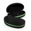 Dakota_Green_Water_Marked-1 Large Sunglass Case Black & Green Stripe