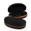 Dakota_Orange_Water_Marked-1 Velcro Large Sunglass Case Black & Orange