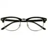 GL2170_Bromley_Black_Front_25e6650c-0a12-4701-8a10-786f71f1fa3d-1 +1.00 Reading Glasses - Unisex - Black - Bromley - Eyecare-Shop - 1