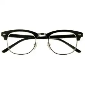 GL2170_Bromley_Black_Front_25e6650c-0a12-4701-8a10-786f71f1fa3d-1 +1.00 Reading Glasses - Unisex - Black - Bromley - Eyecare-Shop - 1