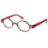 GL2177_Louvre_PNK +1.00 Reading Glasses - Womens - Pink Stripe - Louvre - Eyecare-Shop - 2