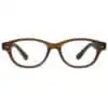 GL2189_Rene_Dark_Brown_Front-1 +1.00 Reading Glasses - Unisex - Dark Brown - Rene - Eyecare-Shop - 1