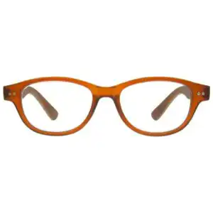 GL2189_Rene_Light_Brown_Front_7634d44b-58e0-4e83-ba23-d2ad2573894e-1 +1.50 Reading Glasses - Unisex -Light Brown - Rene - Eyecare-Shop - 1