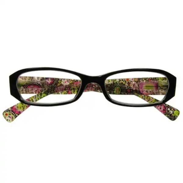 GL2194_Isabelle_Black_Front-1 +2.00 Reading Glasses - Womens - Black - Isabelle - Eyecare-Shop - 1