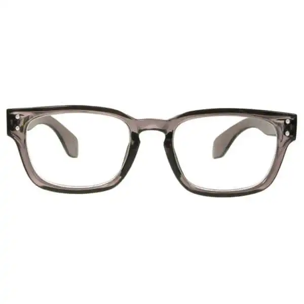 GL2196_Bobbie_Grey_Front-1 +1.00 Reading Glasses - Unisex - Grey - Bobbie - Eyecare-Shop - 2