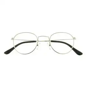 GL2242_Bakerloo_Silver_Front-1 Reading Glasses - Mens - Bakerloo - Silver
