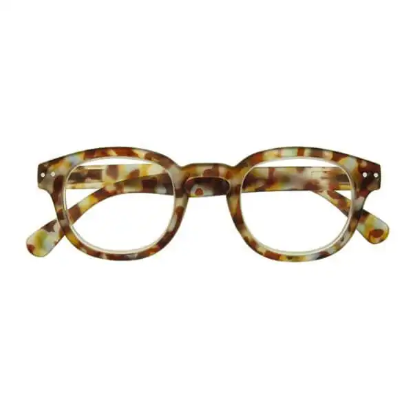 GL2243_Greenwich_Multi_Tortoiseshell_Front-1 Reading Glasses - Mens - Greenwich - Multi Tortoise Shell