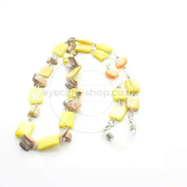 Glasses Chain 'Natural Shell Rectangular' - Eyecare-Shop - 4