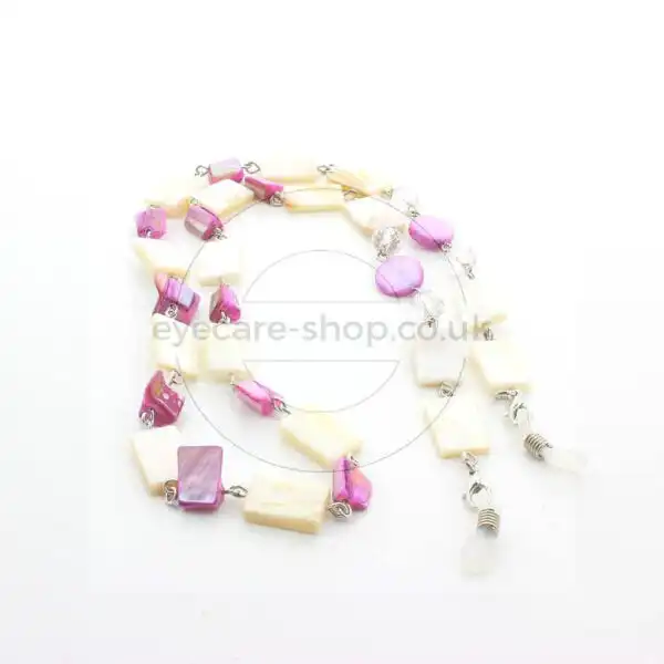 Glasses Chain 'Natural Shell Rectangular' - Eyecare-Shop - 5