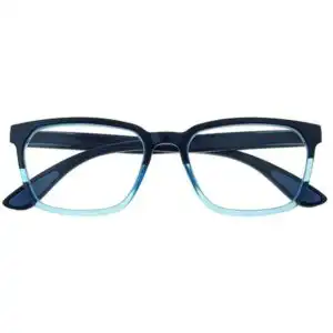 Joey-Blue-Front-1 Reading Glasses - Unisex - Joey - Blue