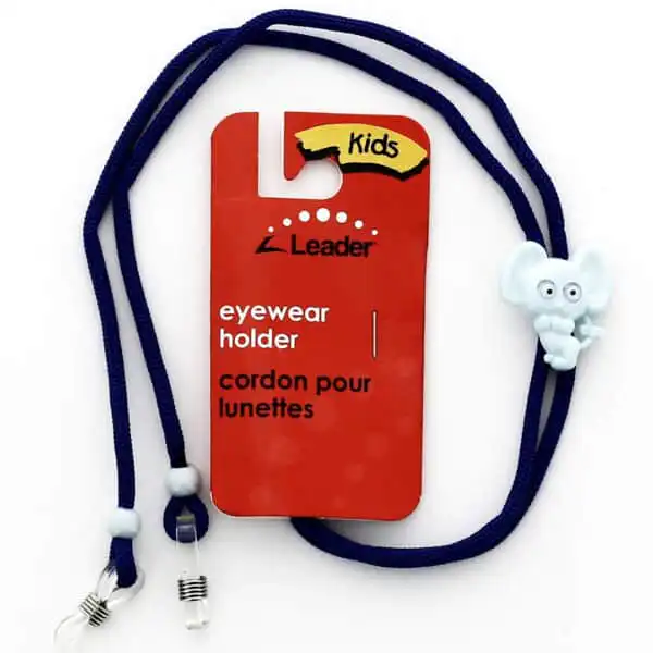 Leader_Cord_Mouse-1 Kids Glasses & Sunglasses Cord Holder - Cute Novelty designs