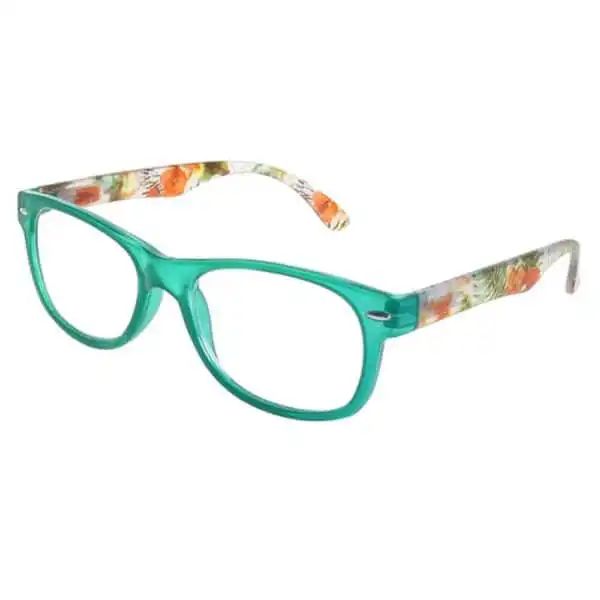 Megan-Green-Side-1 Reading Glasses - Women's - Megan - Green