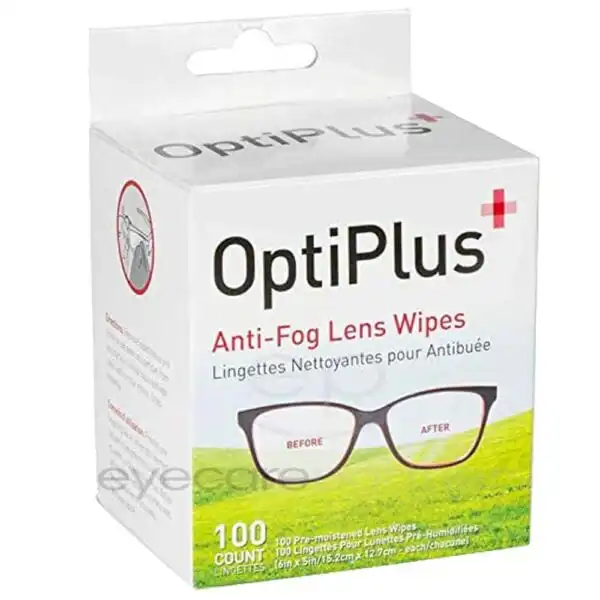 Optiplus_Antifog_Lenswipes_100pack-1 Anti-Fog Lens Wipes OptiPlus - 100 Wipe Pack