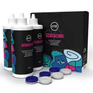 Ote Sensation Contact Lens Cleaner for SOFT Lenses - 90 Day Pack