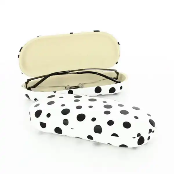 Polka Metal Glasses Case