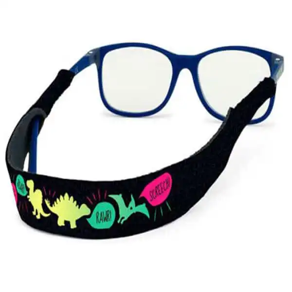 Rawwwr-1 Croakies Kids Prints Glasses Retainers