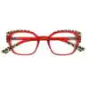 Reading Glasses - Womens - Samba - Red