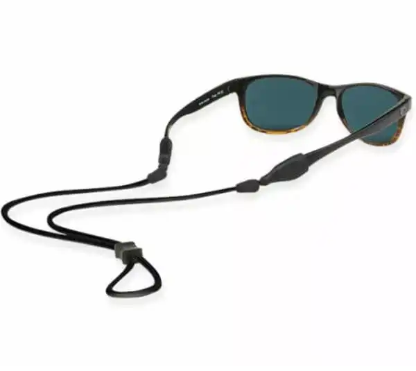 Terra_System_Adjustable_ML_End_Black_f9e01c38-7457-42a5-b0c2-2a72e8fe974e-1 Croakies Terra System Adjustable Eyewear Retainer - S/M or M/L Ends
