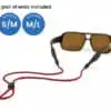 Terra_System_Adjustable_SM___ML_Combo_Red-1 Croakies Terra System Adjustable Combo - Black S/M and M/L End