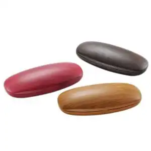 Timber Wood Effect Metal Glasses Case -Timber - *Sale - Damaged* - 20% Off