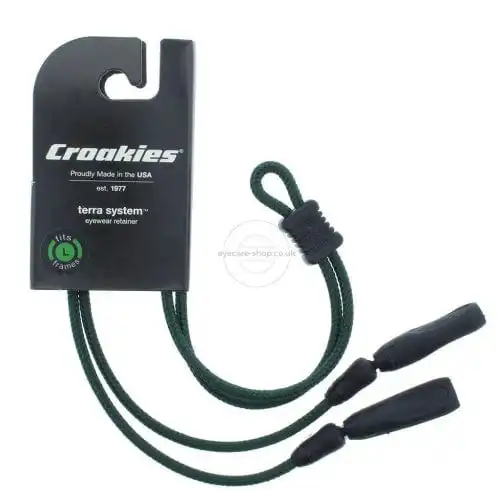 terra_XL_Hunter-1 Croakies Terra System Adjustable XL End Glasses Retainer for Large Frames