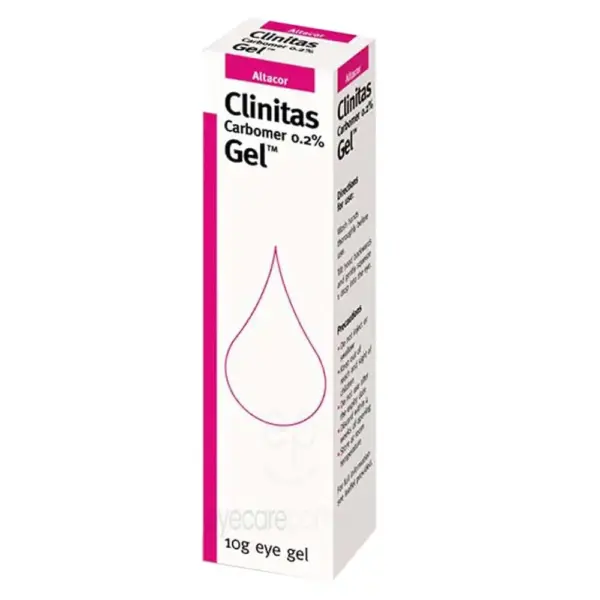 Clinitas_Carbomer_Gel_x1_af53e0f7-ee32-4ae9-aab7-2b7282e96905-1.webp Clinitas Carbomer 0.2% Gel