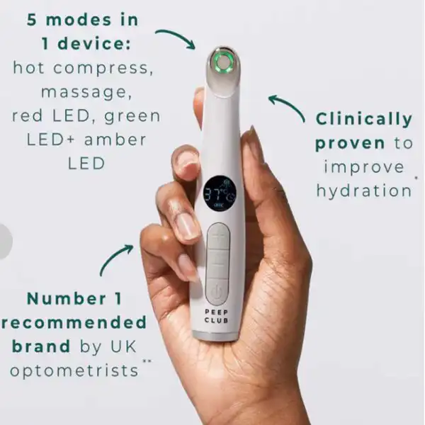 Peep Wands 1 PEEP Club Heated eye wand LED+